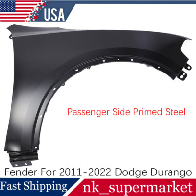 NEW Front Left LH Driver Side Fender for 2011-2022 Dodge Durango Black