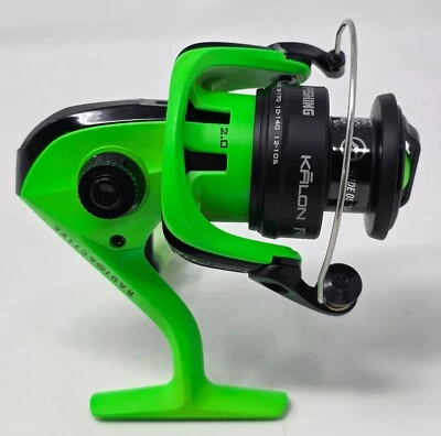 13 FISHING ** KALON RP 2.0 ** 5.2:1 SPINNING REEL 5+1 " RADIOACTIVE PICKLE "