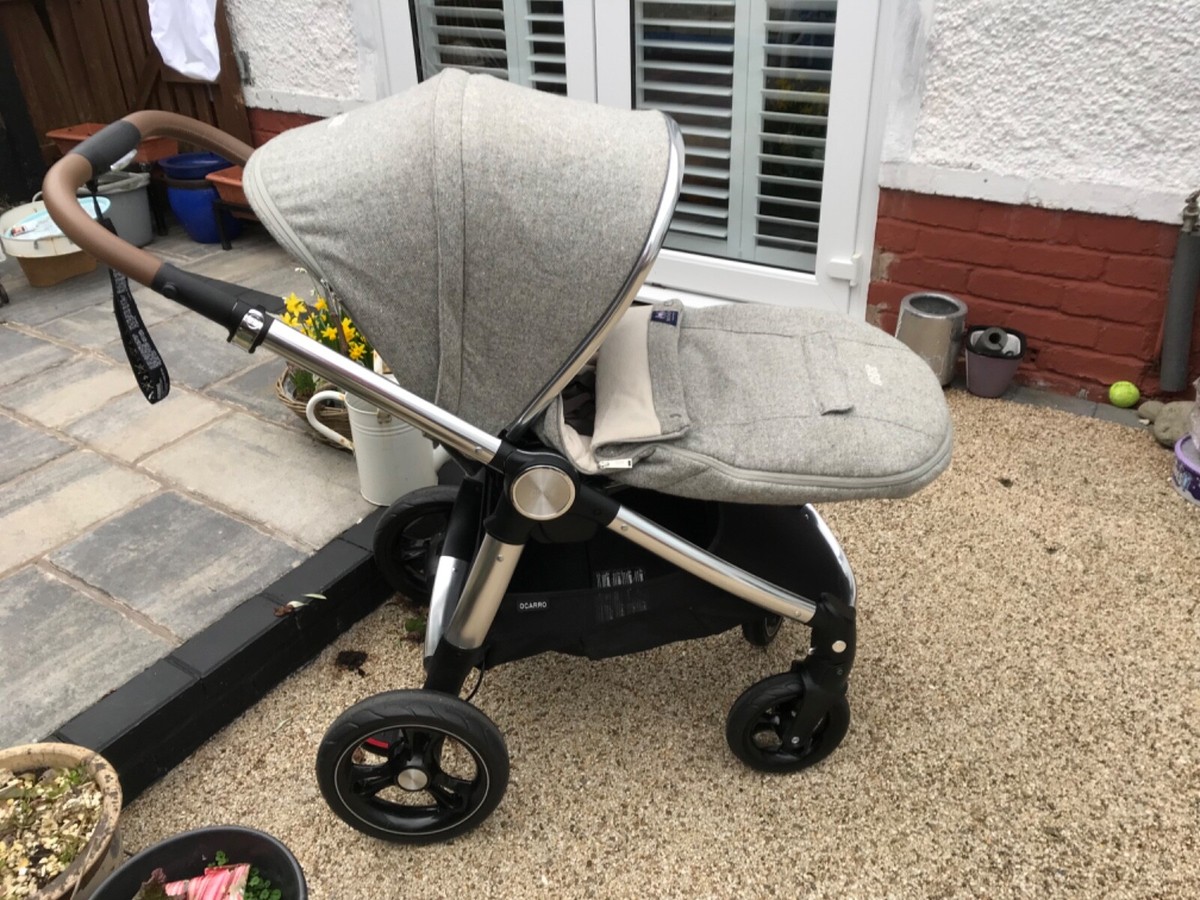 Mamas And Papas Ocarro Limited Edition Tweed Pushchair Stroller