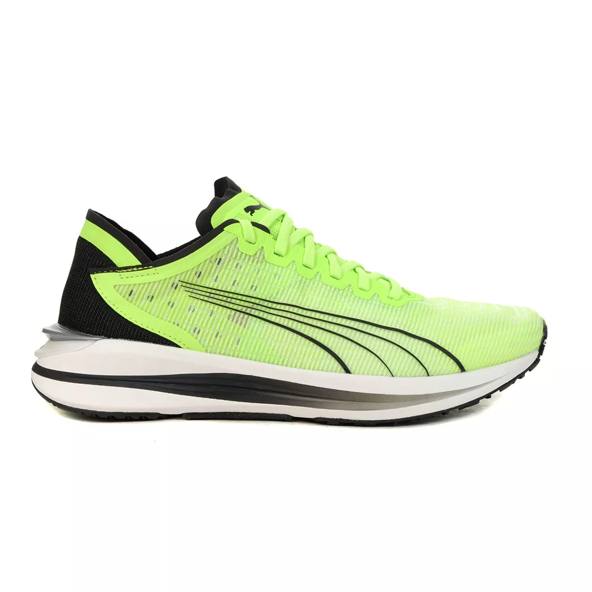 Green puma store tennis shoes