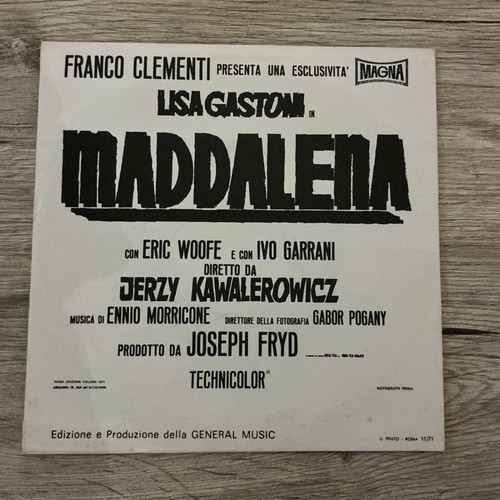 ENNIO MORRICONE. COME MADDALENA - CHI MAI 45Rpm Italy Promo Italy 1971 - 第 2/4 張圖片