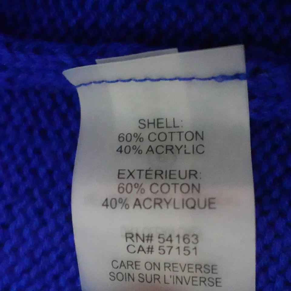 Suéter Cárdigan Abierto Ivanka Trump Para Mujer Talla P Azul Tejido Manga 3/4 Foto 4 de 4