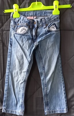 Jeans, Gr.98, blau