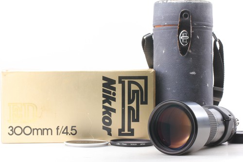 Nikon Nikkor 300mm F/4.5 Ai-S ED MF Telephoto Lens Made In Japan
