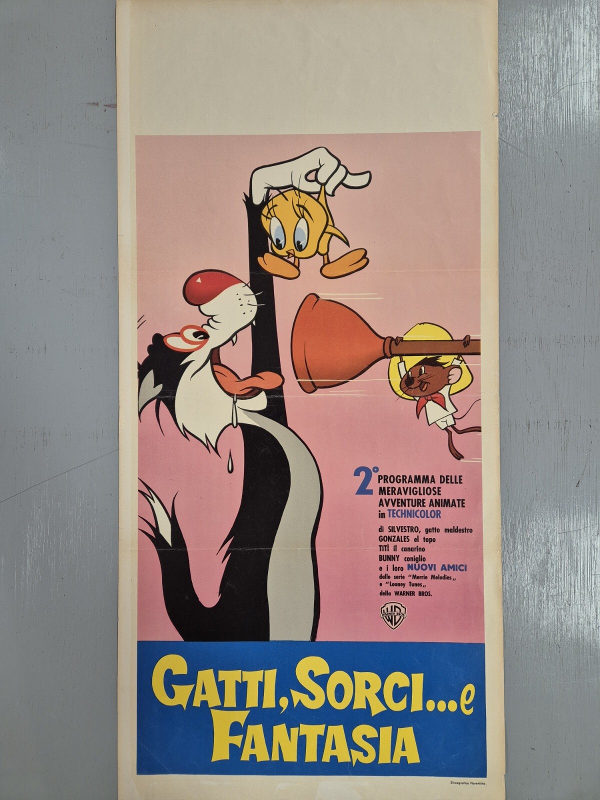 Locandina di GATTI SORCI E FANTASIA (1958)