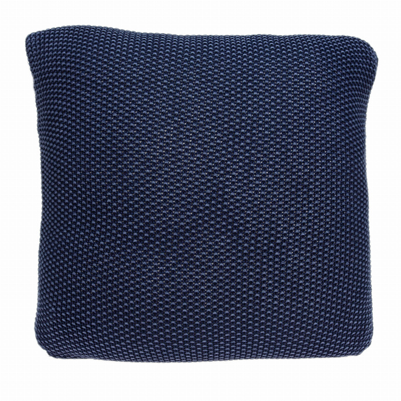 Мягкая подушка Parkland Collection Manni Blue Синяя 20 x 20
