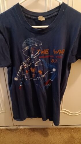 Vintage the Who 1982 Shlitz tour shirt
