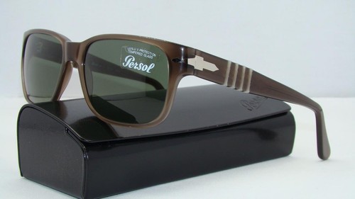 Marca nueva cosecha JAMES BOND 007 GOLDENEYE PERSOL 2611 198/31 Marrón Gris  Tamaño 57 | eBay