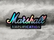 Marshall Amplification Holographic Sticker
