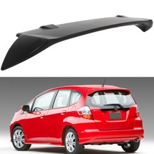 Matte Black Roof Spoiler Fits 2009-2013 Honda Fit Jazz Hatchback