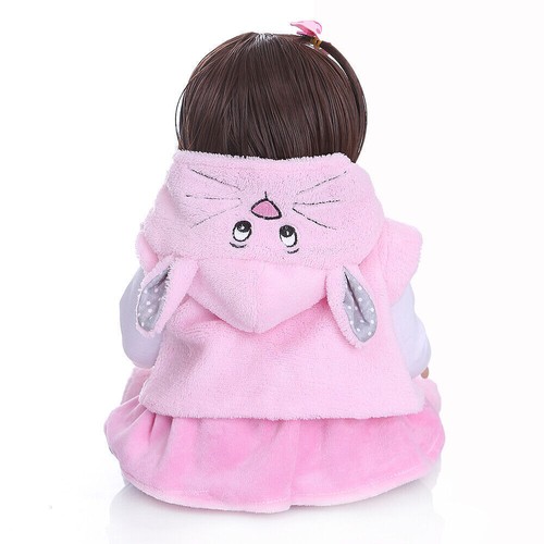 49cm Full Body Silicone Reborn Baby Doll Spielzeug Für Geburtstag Christmas Gift - Bild 6 von 9