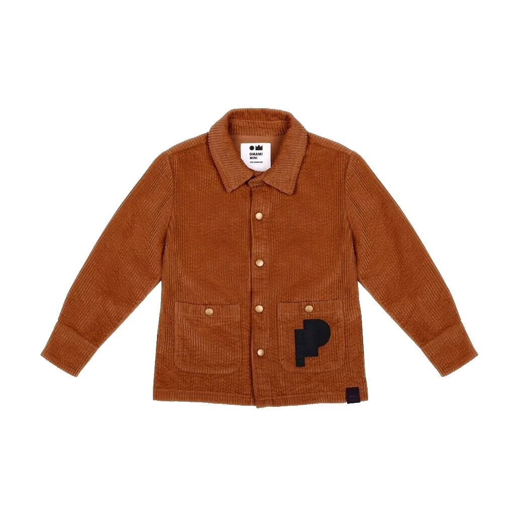 Brown Unisex Kids' Outerwear