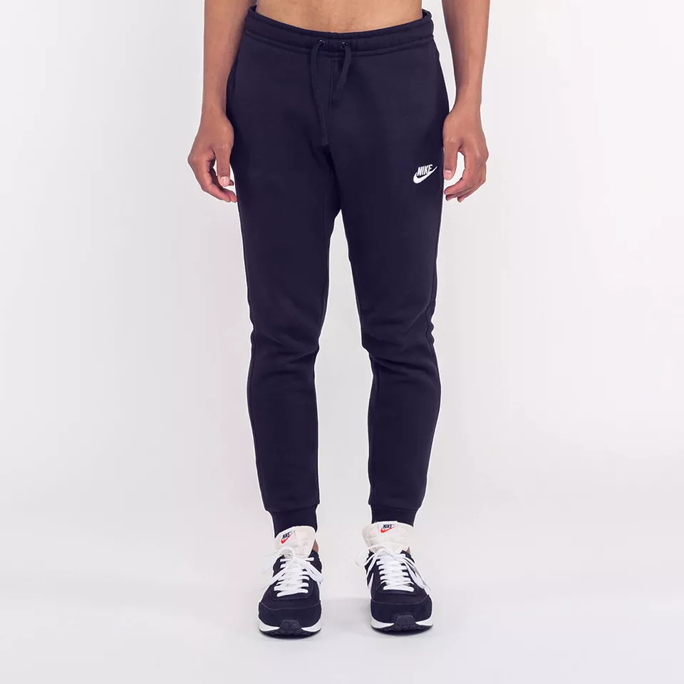 Nike Mens Jogger Athletic Regular Fit Gym Work Out Draw String Fleece Sweatpants - Image 2 of 4