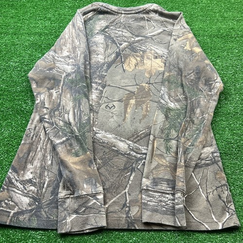 Real Tree Camo Shirt Girls Size M (8-10) Long Sleeve Cotton - Picture 7 of 10