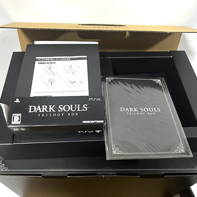 DARK SOULS TRILOGY BOX 中古品 DARK SOULS TRILOGY BOX PS4 Bust up Figure Original Post Card