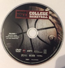 COLLEGE BASKETBALL - DVD (DISC ONLY, NO CASE,TOP 10 GREATEST GAMES,MARCH MADNESS