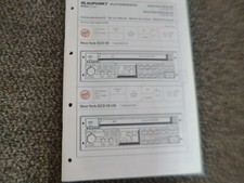 Manuale di servizio originale schema elettrico Blaupunkt New York SCD 08