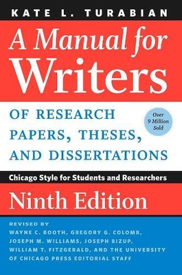 Kate L. Turabia A Manual for Writers of Research Pape (Spiral Bound) (UK IMPORT)