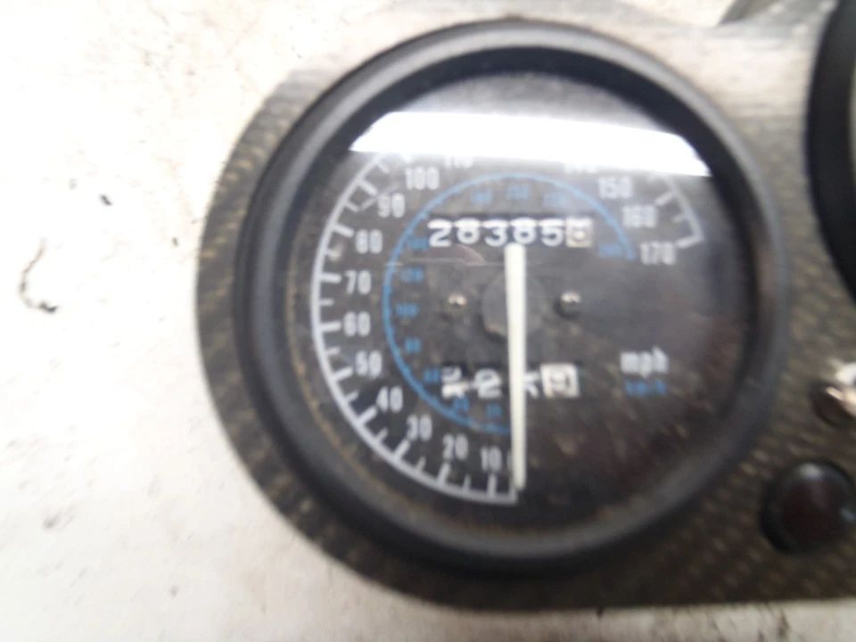 Kawasaki Ninja ZX-6R ZX600 F ZX 600 F1 1995 medidores medidor racimo velocímetro Foto 2 de 4