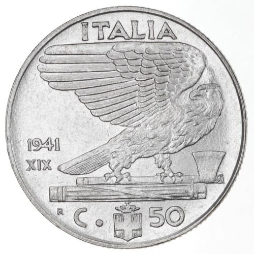 REGNO D'ITALIA 50 CENTESIMI IMPERO 1939 1940 1941 1942 >>> SCEGLI LE DATE! - Picture 6 of 7