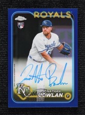 2024 Topps Chrome Rookie Blue Refractor 31/150 Jonathan Bowlan #RA-JB Auto 0o3x