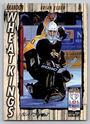 Brian Elder 1995 Slapshot Memorial Cup Brandon Wheat Kings