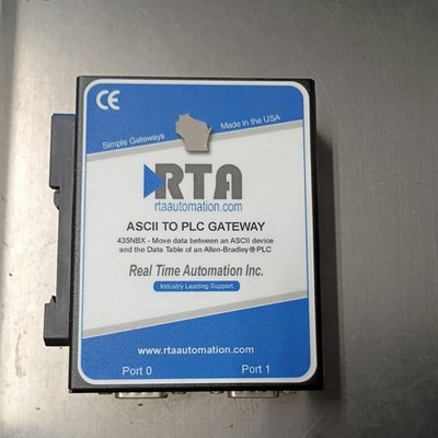 RTA Automation 435NBX ASCII to PLC Gateway Module #4032H68IAC