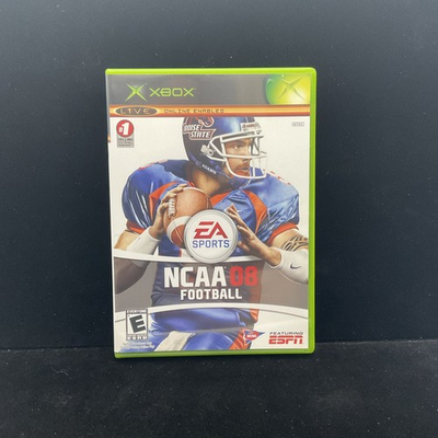 #ad #ad NCAA Football 08 Microsoft Xbox Tested amp; CIB Clean 1 YR Warranty Refurbished $20.00