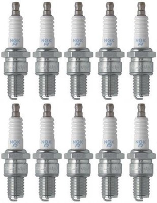 Set of 10 NGK Standard Spark Plugs Yamaha PHAZER II PZ480 1996