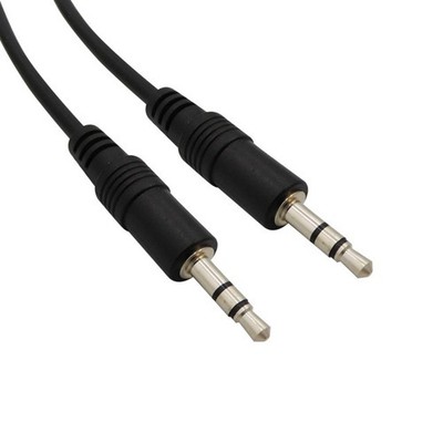 Free shipping 1 Ft Stereo Cable, Male to Male (10 Pack )