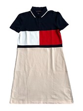 Tommy Hilfiger Women's Colorblock Polo Dress Size: S