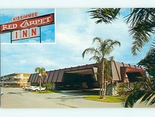 Unused Pre-1980 RED CARPET INN MOTEL Kissimmee Florida FL u0456@