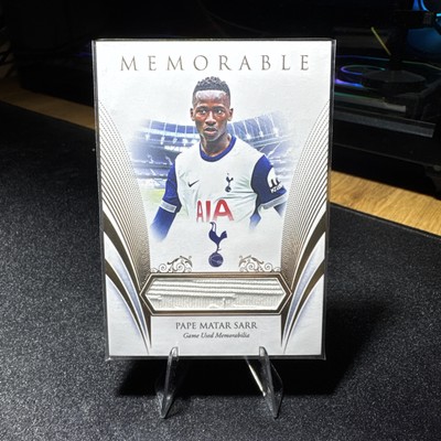2024-25 Futera Club Live Tottenham #TM01 Memorable Pape Matar Sarr /25