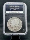 1885-S 90% Silver Morgan Dollar in PCS Holder!