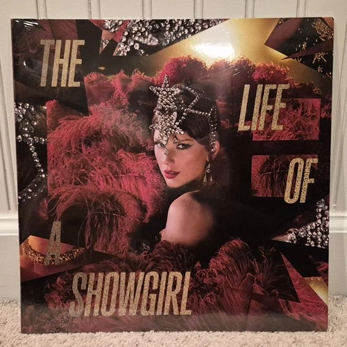 Damaged Taylor Swift Life of a Showgirl Tiny Bubbles in Champagne Bright Lights