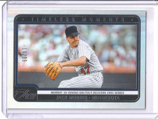 2025 Panini Three and Two Jack Morris Timeless Moments /99 #15 Minnesota