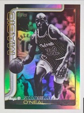 2025-26 Topps Blackout Basketball SHAQUILLE O'NEAL Base Black Holo #260 SP
