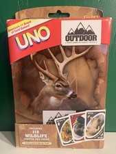 UNO Card Game Outdoor North American Wildlife Edition Collectible Tin '09 New 