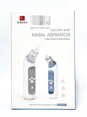 Horigen Nasal Aspirator B24643DSD Elektrischer Nasensauger mit 3 Saugstufen