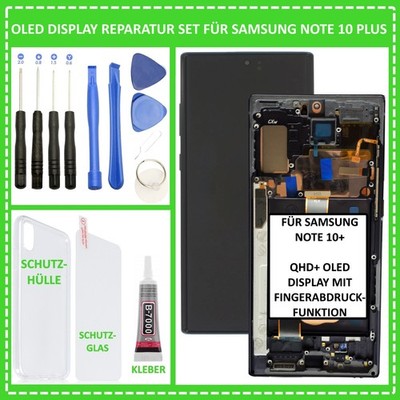OLED Display für Samsung Galaxy Note 10+ 10 PLUS SM-N975 LCD Bildschirm Glas QHD