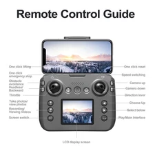 Battery RC Drone With Camera Six Axis Gyroscope Obstacle Avoidance Optical