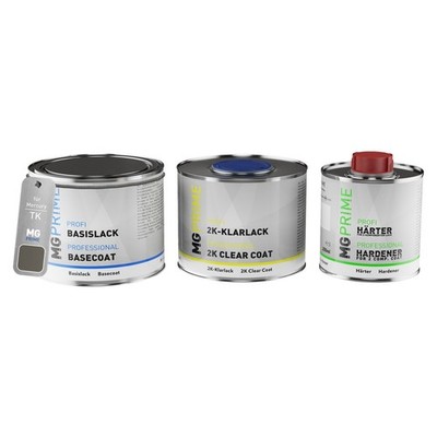 Autolack Set Dose für Mercury TK ZSTEWHA Mineral Grey Metallic 1,25L