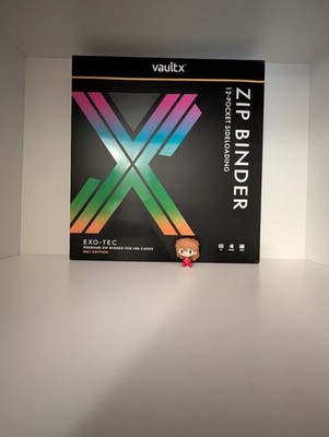 Vault X - 12 Pocket Exo-Tec Zip Binder - ME1 Mega Evolution - First Edition 