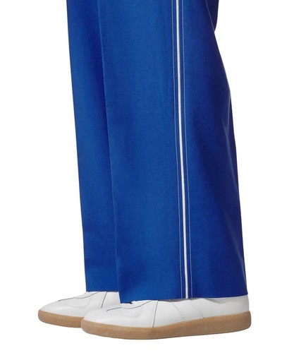 Authentic Men's Gucci Blue GG Crossover Wide Leg Pants Trousers 742766 New $1350 - Picture 6 of 8