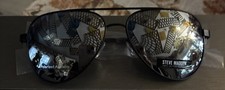 STEVE MADDEN SUNGLASSES BLACK 58/15/145 WITH CASE NEW
