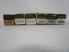 Sylvania Electronic Tube Lot