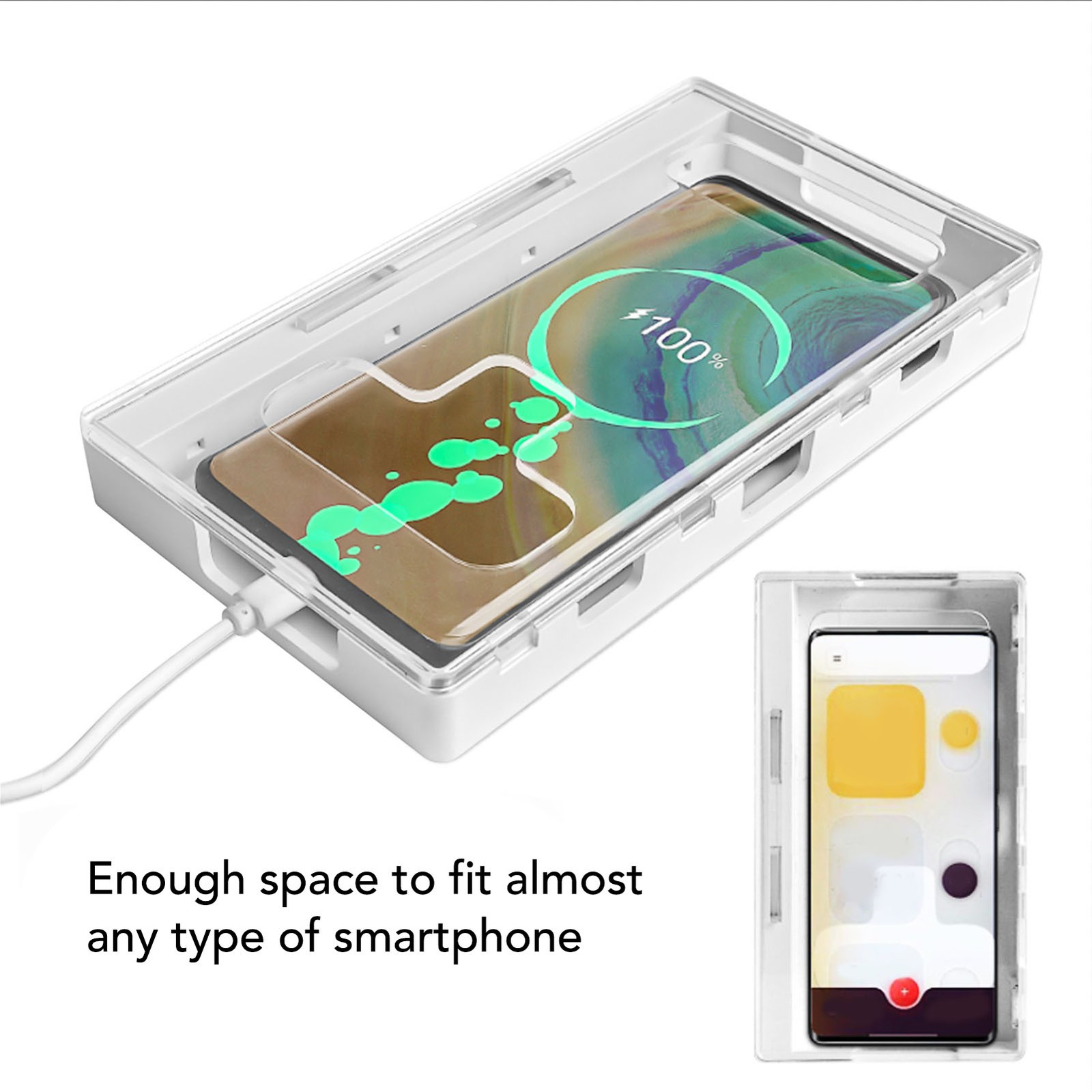Phone Jail Lock Box With 2 Keys Prevent Phone Addiction Portable Self Contro BLW