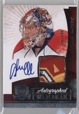 2010-11 Upper Deck The Cup Rookie 225/249 Jacob Markstrom #139 Patch Auto 2l2