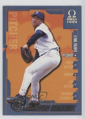 1999 Pacific Omega 5-Tool Talents Pedro Martinez #3 HOF 07xx