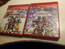 Kingdom Hearts HD 1.5 + 2.5 ReMIX PS3 Bundle Complete Tested